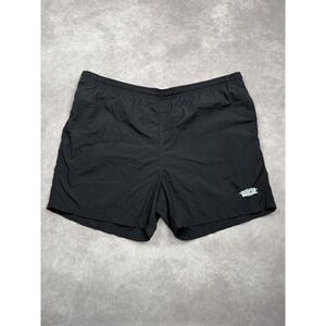 Gotcha Swim Shorts Mens Large Black‎ Nylon Elastic Drawstring Surf Trunks Pocket